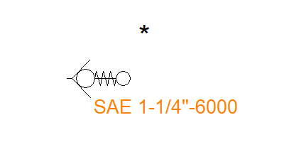 RVSAE3/6-114 (SAE 1-1/4"-6000psi)